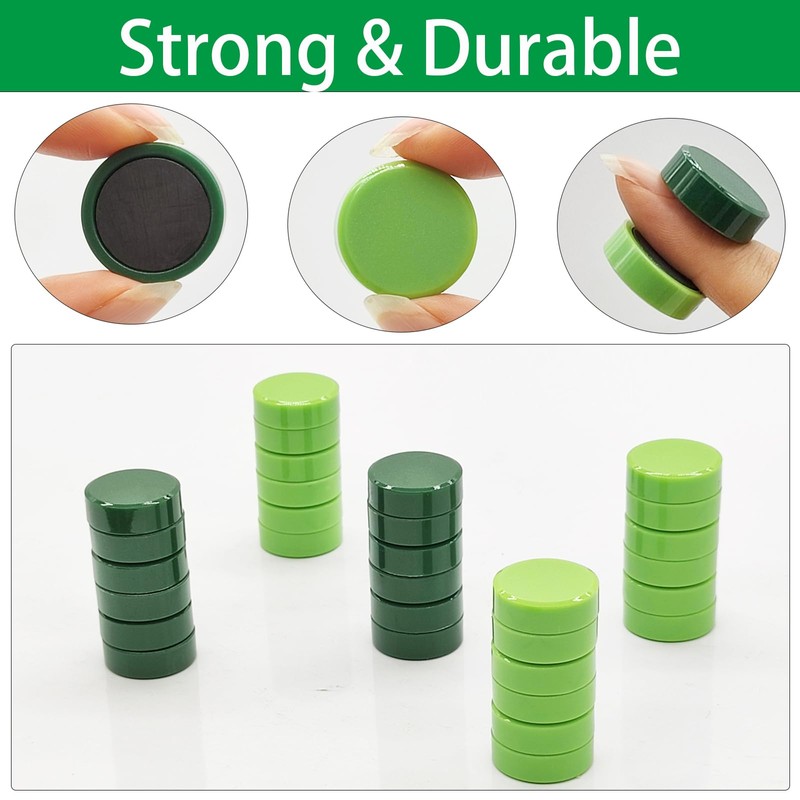 ZDZBLX Fridge Magnets 20 Pack, Strong Refrigerator Magnets Small Round