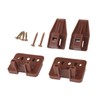 10 Pack Drawer Track Guide and Glides Dresser Center Mount