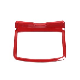 Linskip Cup Holder Panel Cover Compatible with Chrysler 300 & Dodge Charger 2011-2023, Charger Cup Holder Panel Trim, Charger Interior Accessories(red)