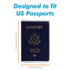 Millennial Essentials unisex-adult Waterproof Clear Passport Cover Plastic Passport Protector
