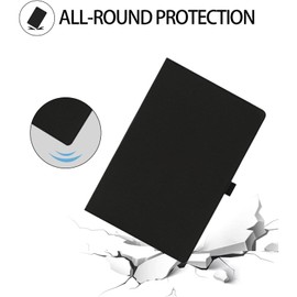 Case for Blackview Tab 90 WiFi/Tab 9 WiFi, Full Coverage Ultra Slim PU Leather Cover Case Folding Stand Cover with Hand Strap Magnet,Black