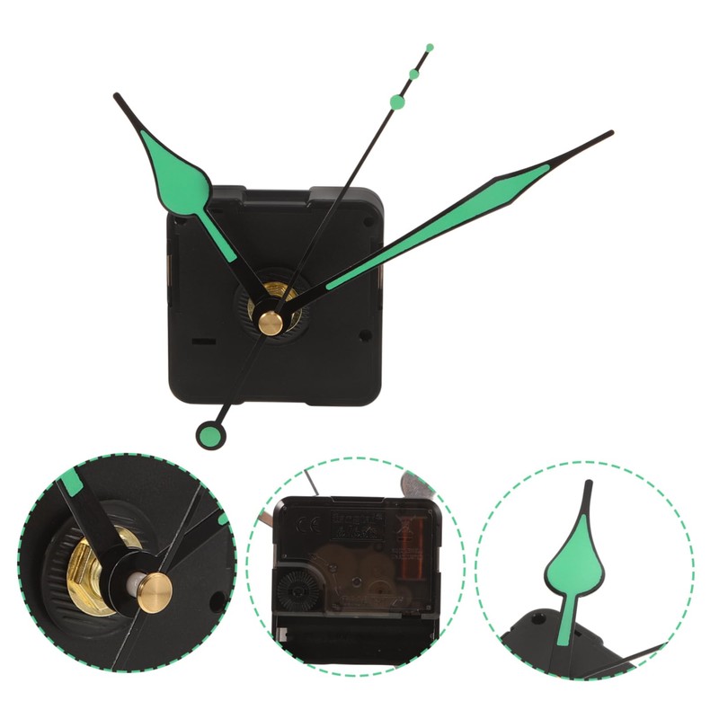 COHEALI 1 Set DIY Quartz Clock Mechanism Kit Silent Non