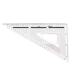 GRAPHOPLEX Cutting Angle with Scale, 60°, 30 cm