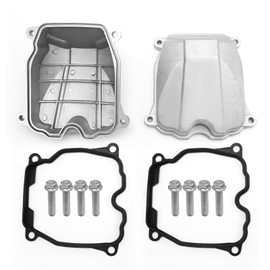 Saihisday 2 Pcs Valve Cover 420610393 Bonnet 420630260 with Gasket and Bolts Replacement for Can am BRP 800 1000