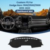 Rilsen Dashboard Cover Mat Custom Fit for 2019-2022 2023 2024