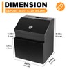 LINSIRON Magnetic Suggestion Box with Magnetic Sleeve,The Suggestion Box with
