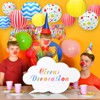 Glooglitter 16 Pcs Circus Theme Party Decorations Chinese Paper Lantern