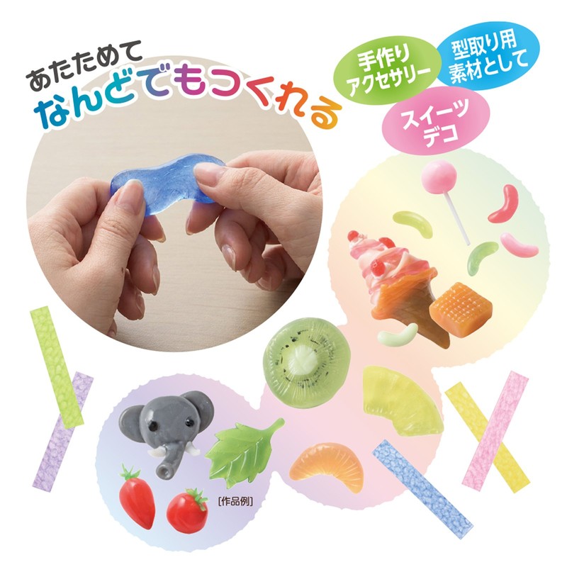 シード ねんど イロプラ ACG-PC1-C-10P クリア 10個