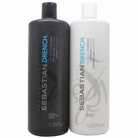 Sebastian Drench Shampoo Conditioner Duo 33.8 oz each   new fresh