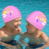SSKHE Badekappe Kinder für Jungen und Mädchen, wasserdicht und bequem,