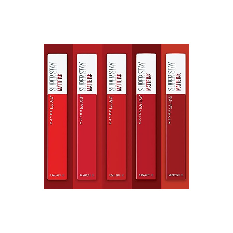 Maybelline New York SuperStay Matte Ink Liquid Lipstick, Spiced Edition,