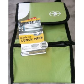 Tote:Arctic Zone/Thermo:Crayola Arctic Zone Insulated Lunch Pack Cooler Bag/Free Food Container&Cray - Green bag/Lime Green Thermo