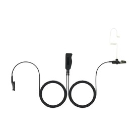 EH Covert Comms Set with Acoustic Tube Earpiece, Lapel Mic, and PTT for Motorola R2 R7 ION MXP600 Radios