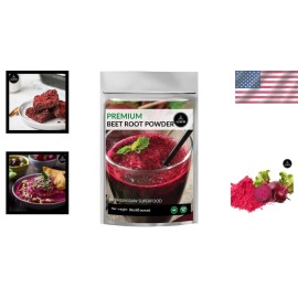 Beet Root Powder 5lbs Non-GMO Bulk Bag | Natural Color Enhancer Supplement
