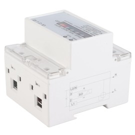Single Phase Kwh Meter Wattmeter Kwh Meter, Electric Meter Electric Meters Power Meter 10-40A Electric Meter Din Rail 4P Kilowatt Hour Kwh Meter