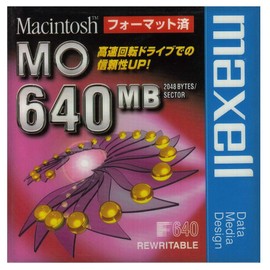 MA-M640.MAC.B1P 640MB Maxell 3.5 Inch MAC Formatted 1 Sheet in Case