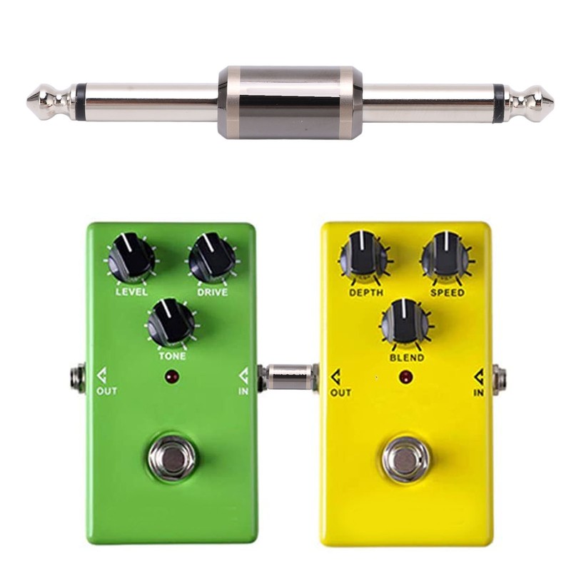 Guitar Pedal Coupler Effects Straight Connector Guitar Bass Effect Coupler