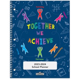 Coole School 2023-2024 Elementary Student Planner - 8.5" x 11" - Together We Achieve - Durable Poly Plastic Cover