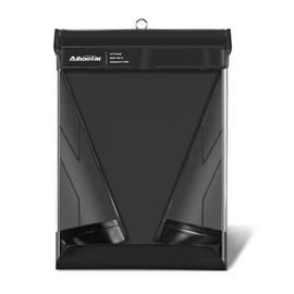 Waterproof Clipboard, Aihontai Rain Weather Waterproof Clipboard Writer A4 Size- Premium PVC Material Outdoor Clipboard (Black, A4 Size)