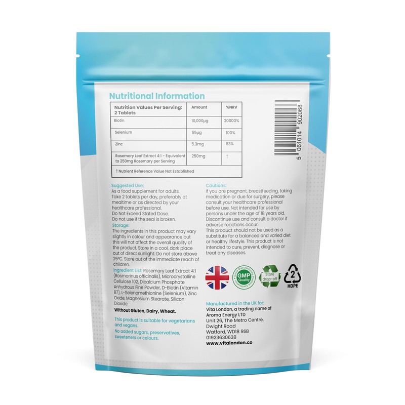 Vita London Ultimate 10 Wellness Bundle – Ashwagandha, Magnesium Glycinate,