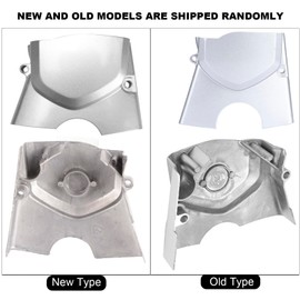 ATV Engine Sprocket Cover, Pit Bike Left Engine Sprocket Cover Metal Sprocket Cover for 50cc 70cc 90cc 110cc 125cc Dirtbike, Pit Bike, Quad Bike, ATV, Go Kart