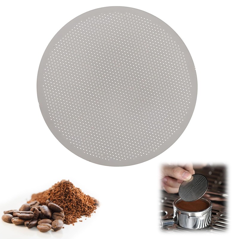 Stainless Steel Reusable Coffee Filter - Fine Mesh Metal Filter