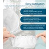 ZEZHIMI 6540-213 Hot Tub Suction Drain Protector Filter – Mesh