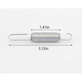 DONFON 24 089 46-S Ride-on Mower Governor Spring for Kohler Governor Spring Replacement. (2-Pack)
