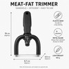 Handheld Meat Fat Trimmer for Beef & Pork – Compact