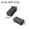 rgzhihuifz USB Mini 8-Pin Male to USB-C/Mini/Micro Female Adapter Set,