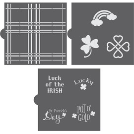 St. Patrick's Day Cookie Stencils - Value Bundle