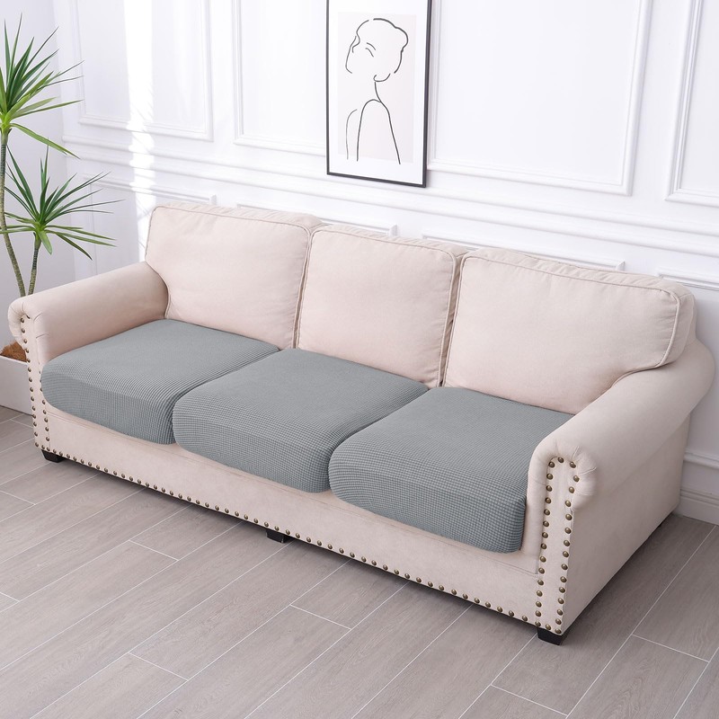 hyha Waterproof Couch Cushion Covers, Washable Sofa Cushion Slipcovers, Thick