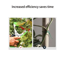 Plant Bundler, Plant Vine Bundler Tool with 10,000 Nails and 20 Rolls of Tape Plant Tape Gun for Grapes, Raspberries, Cucumbers, Tomatoes and Vines Vegetable Bundling Tool, Nail Tape Bundler