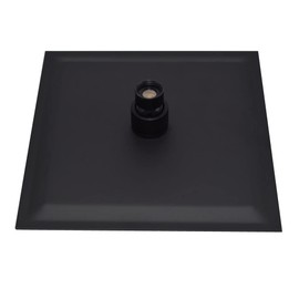 Westbrass SHS1212-12 12" Square Thin High Pressure Rainfall Shower Head, Oil Rubbed Bronze