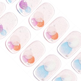 DANNI & TONI Gel Nail Seal, Gel Nail Seal, Hardening Type, Nail Seal, Nail Seal, Gel Design, Paste Gel Nail, Long Lasting, Odorless, Waterproof, SGS Certified, Easy Beginner, Allergy Resistant (Dream