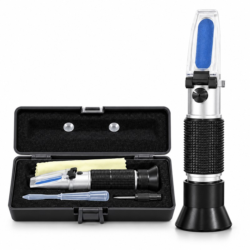 4-in-1 Automotive Antifreeze Refractometer for Car Fluid Testing – ATC