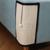 HAOZAIKEJI Cat Scratcher Mat Sofa Protector Natural Sisal Cat Scratching