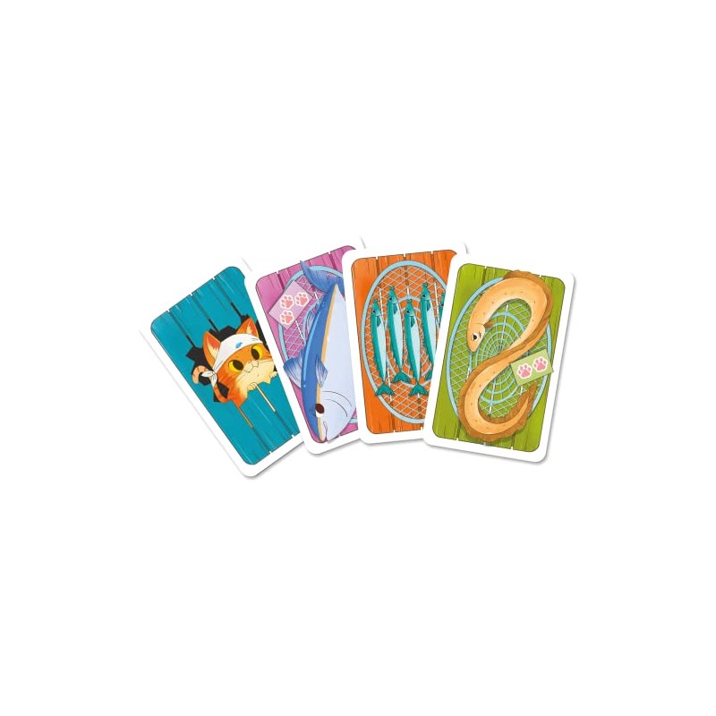 Heidelberger Spieleverlag HG014 Fish & Katz Board Game, Multi-Colour, 0