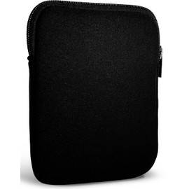 MyGadget Neoprene Sleeve Case for Tablets up to 6.8 Inches [ 19 x 13.5 cm ] - Protective Pouch for Kindle Paperwhite [ 2024 ] | Tolino Vision 1-4 | Shine 1-3 - Black