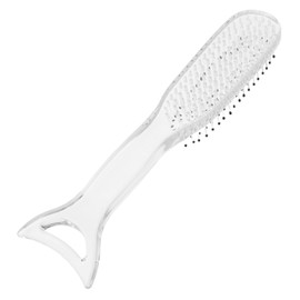 Baluue Static Hair Brush with Guasha Scalp Comb for Wet Dry Hair Ergonomic Non Slip Design for Comfortable Styling Versatile Tool