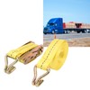 Porable Tensioning Belts Adjustable Cargo Straps Ratchet TieDown Luggage Bag