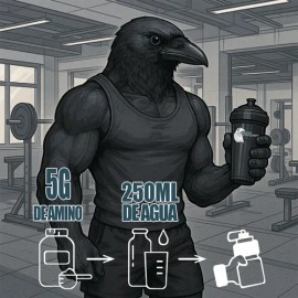 Aminoácidos 1kg Corvus Suplemento Alimenticio Polvo 200serv                                                                                           