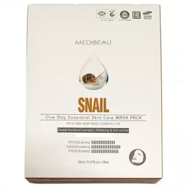 ( )속건조를 잡고 피부결 촉촉하게 달팽이 마스크팩 10입 Seize Dehydration, Moisturizing Snail Mask Pack 10 Sheets
