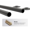 VANCOCO Pipe Tails Antique Brass 15mm X 300mm Radiator Pipe