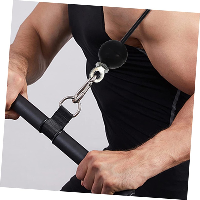 GRIRIW DIY Home Gym Workout Cable Heavy Duty PU Coated