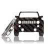 BlackStuff Carbon Fibre Keyring Compatible with H2 BS-107, black