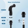 Hygie Rinse Universal Kitchen Side Sprayer Head Sink Sprayer Attachment