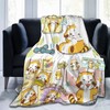 Rascal Blanket Flannel Soft Fluffy Blanket, Single, Dust Mite, Antibacterial,