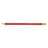 Pencil with Eraser HB Red Barrel [Pack 12]