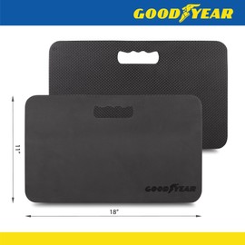 Goodyear Kneeling Pad for Gardening, Bath, Garage, and Yoga Size: 18”x11”1” Dual Surface - Versatile Comfort